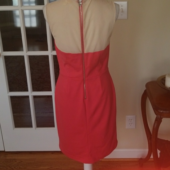Coral Erin Fetherston dress size 10 - Picture 4 of 5
